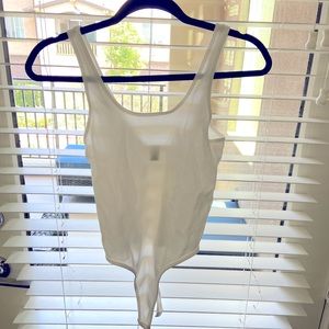 White tank top Bodysuit
